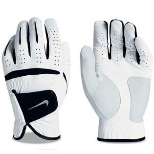 Nike Golf Mens Dura Feel VI   Left Hand Regular Glove, White, Medium 