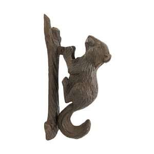  Rustic Cast Iron Squirrel Door Knocker Nature