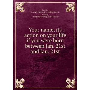  Your name, its action on your life if you were born between 