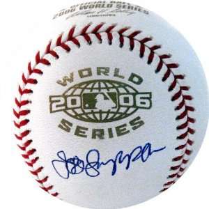   Jeff Suppan 2006 Autographed World Series Baseball