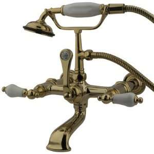  Hot Springs 7.375 x 7 Wall Mount Clawfoot Tub Filler 