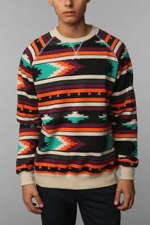 Deter Printed Crew Sweatshirt   Urban Outfitters
