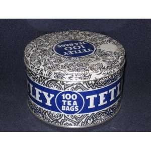  Tetly Tea   100 Tea Bags   Collectible Storage Tin 