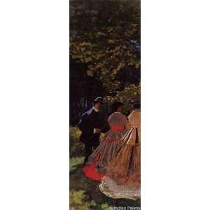 Luncheon on the Grass, Left Panel 