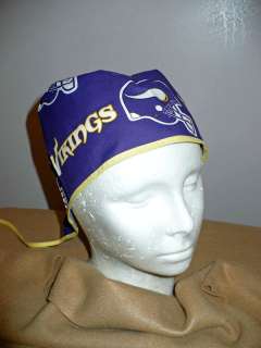 Minnesota Vikings NFL Mens Surgical Scrub Hat  