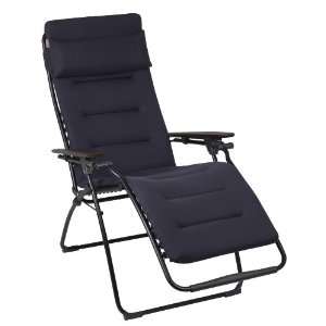   Steel (Charcoal Gray) Padded Zero Gravity Chair Patio, Lawn & Garden