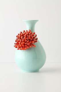 Curvy Chrysanthemum Vase   Anthropologie