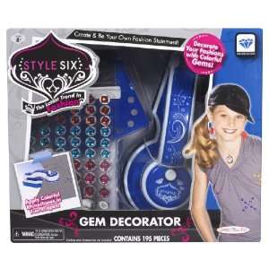  Style Six Sparkle It   Gem Decorator Toys & Games