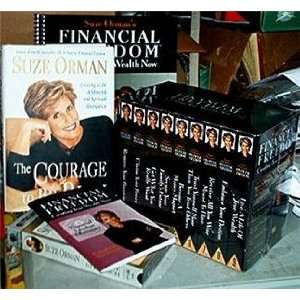  LOT OF SUZE ORMAN MATERIALS BOOKS & VHS VIDEOCASSETTES 
