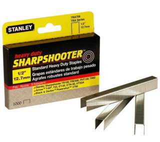 Stanley Sharpshooter 1/2 12.7 Heavy Duty Staples TRA708  