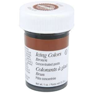  Wilton Icing Colors 1 Oz Brown Arts, Crafts & Sewing