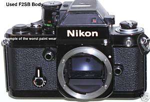 Nikon F2SB Black camera body (used)  