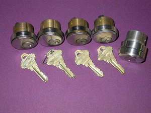 Interchangeable Core, Keyed Group, Schlage 23 030 (5)  