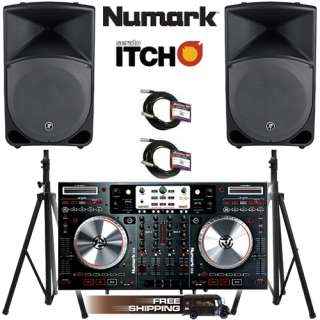 NUMARK MACKIE TH 15A TH15A THUMP NS6 SERATO ITCH DJ POWERED SPEAKER PA 