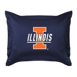  Illinois Fighting Illini Locker Room Sham Pillow 