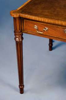 These round, fluted legs are as sturdy as they are elegant.