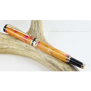 Sedona Sunset Acrylic Americana Pen With a Gold Finish 