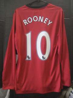 NWT 09 Manchester United ROONEY Player Issue Jersey M  