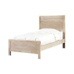   Teak Twin Size Panel Bed   Powell Furniture   504 042