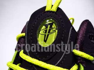 Nike Air Penny II LE BLACK CYBER neon yellow 2 foamposite galaxy 