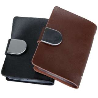   Business ID Credit Card Case Holder Storage Wallet Bag Black/Brown