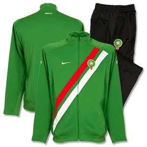  06 07 Morocco Knitted Tracksuit   Green/Black