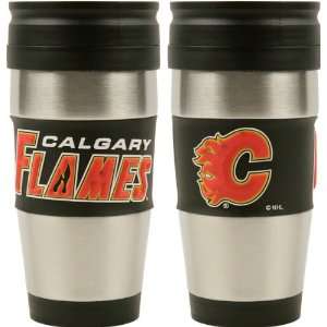  Calgary Flames Travel Mug 15 oz Stainless Steel Travel 