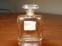 EMPTY Vintage GLASS STOPPER Chanel No 5 #15 perfume bottle  