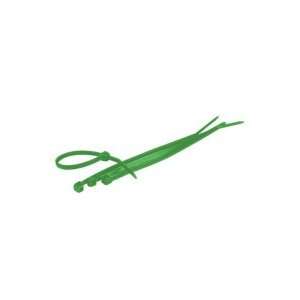  8 40 Lb. Cable Ties, Green, 100/Pack