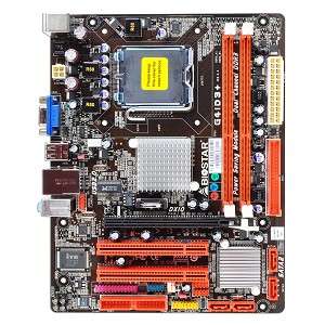 BIOSTAR G41D3+ SOCKET 775 MOTHERBOARD DDR3 INTEL G41  