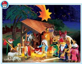playmobil christmas nativity set with 3 wise men jesus  