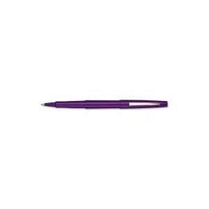  Paper Mate Point Guard Flair Porous Point Stick Pens, Purple 