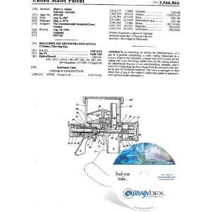  NEW Patent CD for BREATHING AID ADMINISTRATION DEVICE 