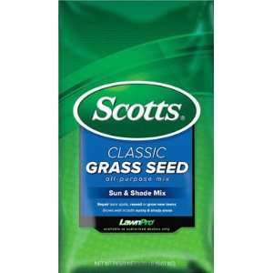   17187 Classic Grass Seed Sun & Shade Mix 20 Lbs 