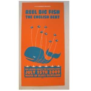  Reel Big Fish SilkScreen Poster With English Beat 