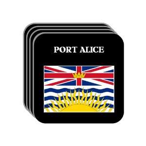  British Columbia   PORT ALICE Set of 4 Mini Mousepad 