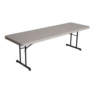   Lifetime 8 Professional Folding Table   Putty   18 pk. 