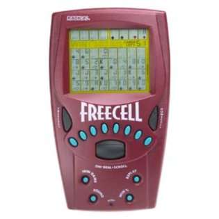 Radica Handheld FreeCell Solitaire Game   8019 