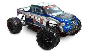 scale RC Truck body Blue XT with decal sheet ATV070 BL  