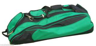   Kelly Green Softball Baseball Cobra II Bat Equipment Roller Bag  