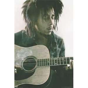  Bob Marley the Legend Accoustic Guitar Poster