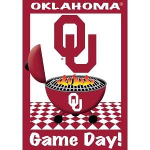  University of Oklahoma Sooners Game Day Tailgating Flag 