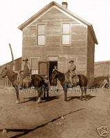 Early Old West Cowboys at the Ranch House Photo  