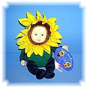 Baby Sunflower Anne Geddes Doll  Toys & Games  