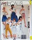 80s Brooke Shields Pattern Skirt Pants Shorts Size 6 8