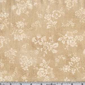   Flower Texture Dark Natural Fabric By The Yard Arts, Crafts & Sewing