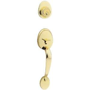  Kwikset 801SOLIP 3S Polished Brass Sonoma Sonoma Double 