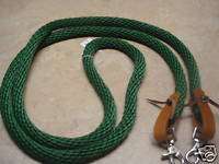 Poly Roping Contest Reins Horse Pony 90 Green  