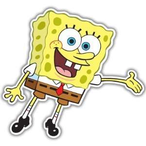  Spongebob Squarepants car bumper sticker decal 4 x 4 