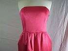 RACHEL ROY/JONES APPAREL Bright Pink Strapless Dress Size 12